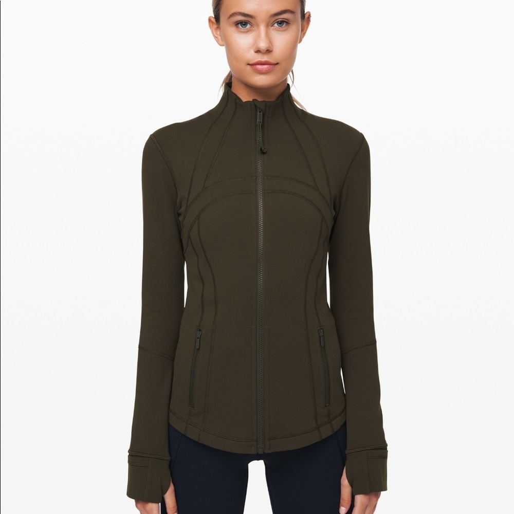 Lululemon Define Jacket in the multicolored green